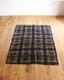 Brown��Black Plaid Wool Carriage Seat Blanket��Brown��Black �����å������� �����å������ȥ֥�󥱥å�