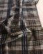Brown��Black Plaid Wool Carriage Seat Blanket��Brown��Black �����å������� �����å������ȥ֥�󥱥å�