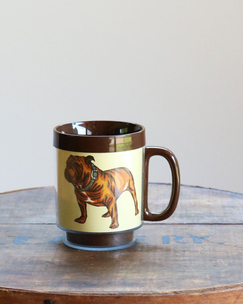 c.1970s Thermo-Serv Bulldog Mug｜1970年代頃 Thermo-Serv ブルドッグマグ