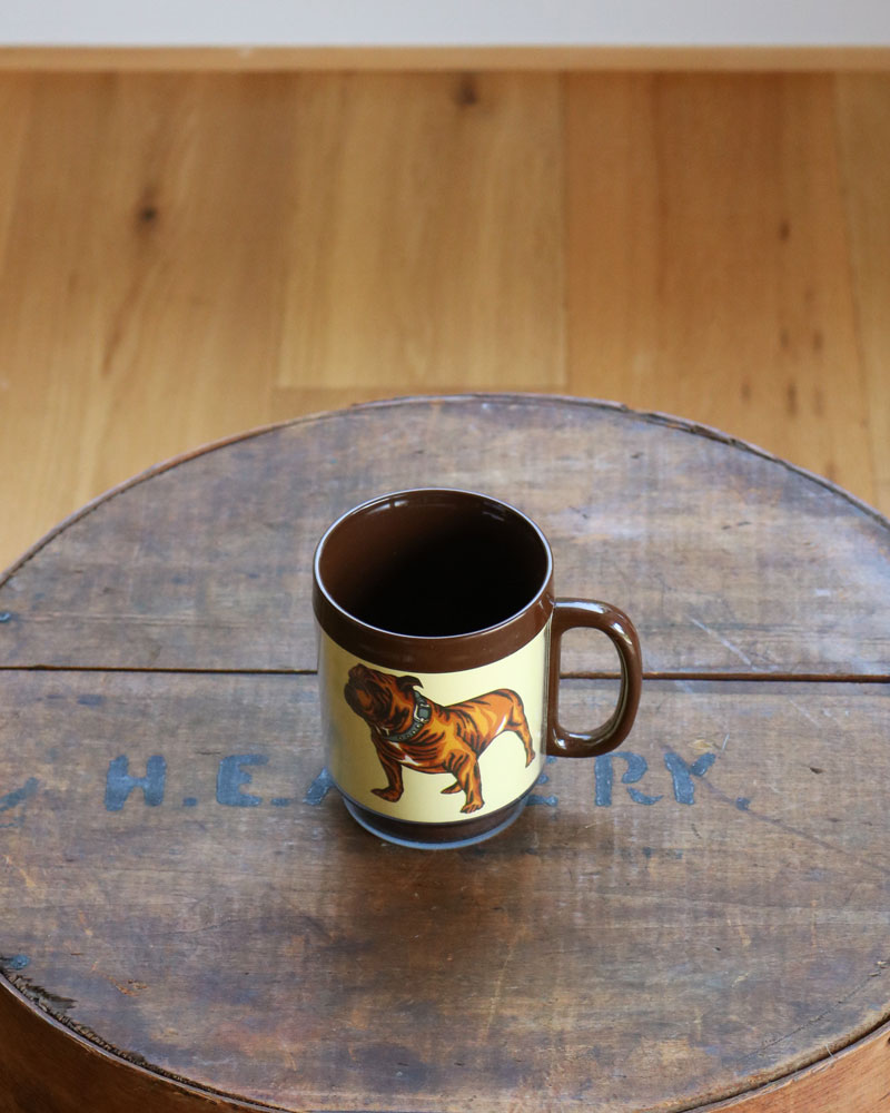 c.1970s Thermo-Serv Bulldog Mug｜1970年代頃 Thermo-Serv ブルドッグマグ