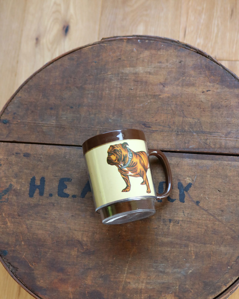 c.1970s Thermo-Serv Bulldog Mug｜1970年代頃 Thermo-Serv ブルドッグマグ