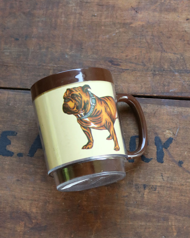 c.1970s Thermo-Serv Bulldog Mug｜1970年代頃 Thermo-Serv ブルドッグマグ