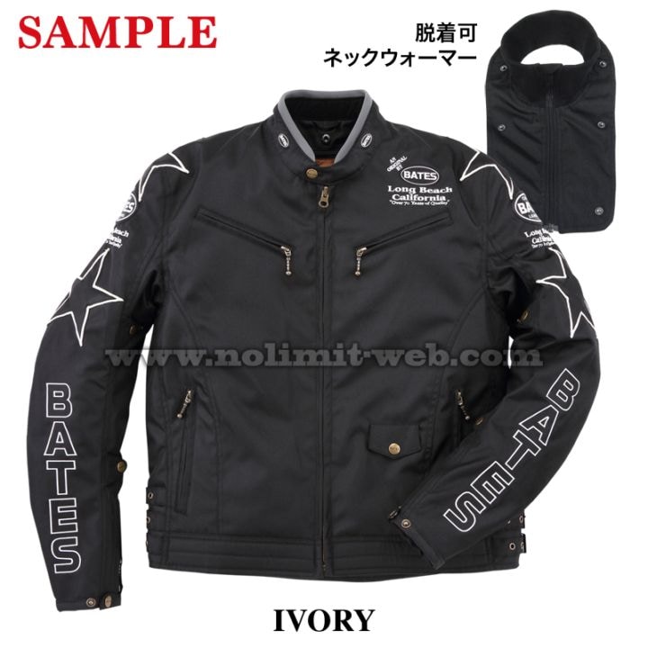 BATES ライディングジャケット L 黒 BATES公式通販ノーリミットwebshop | 商品一覧ベイツバイクウエア公式