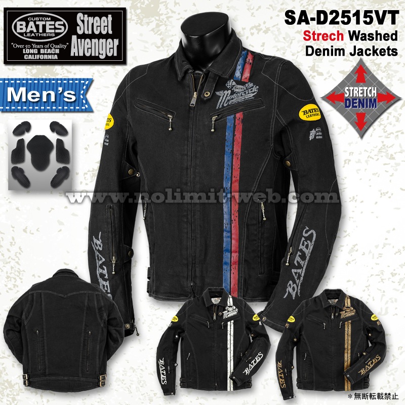美品 Bates ベイツ ライダースジャケット デニムジャケット バイク L 美品 Bates ベイツ ライダースジャケット デニムジャケット バイク L