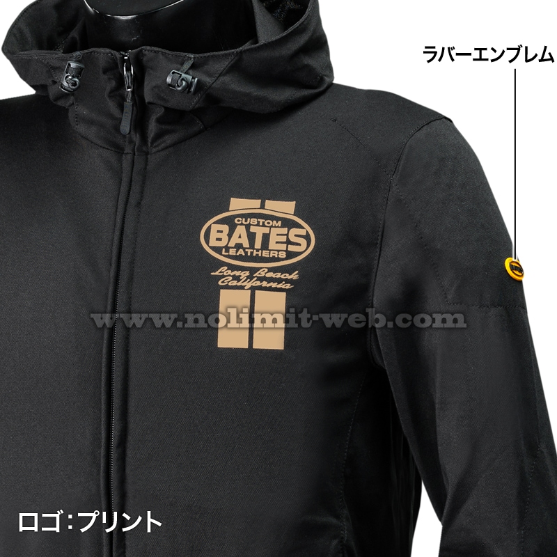 BJCT-FT025P　ベイツ　ライトメッシュパーカ(Cool-Tex)　