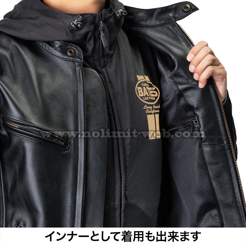 BJCT-FT025P　ベイツ　ライトメッシュパーカ(Cool-Tex)　