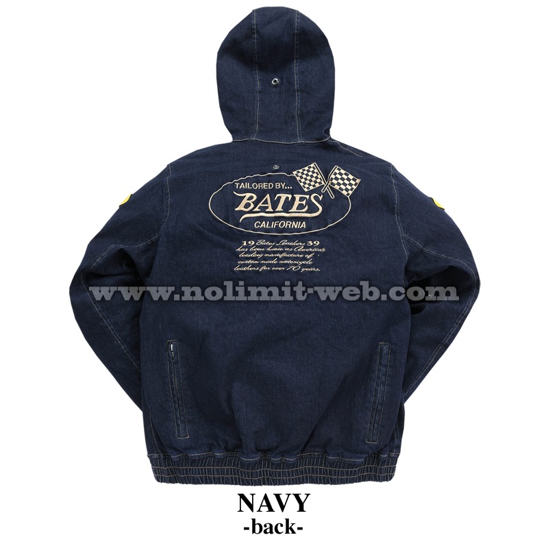 SA-D2416P　期間限定30%OFF　ベイツ　ストレッチデニムパーカ　