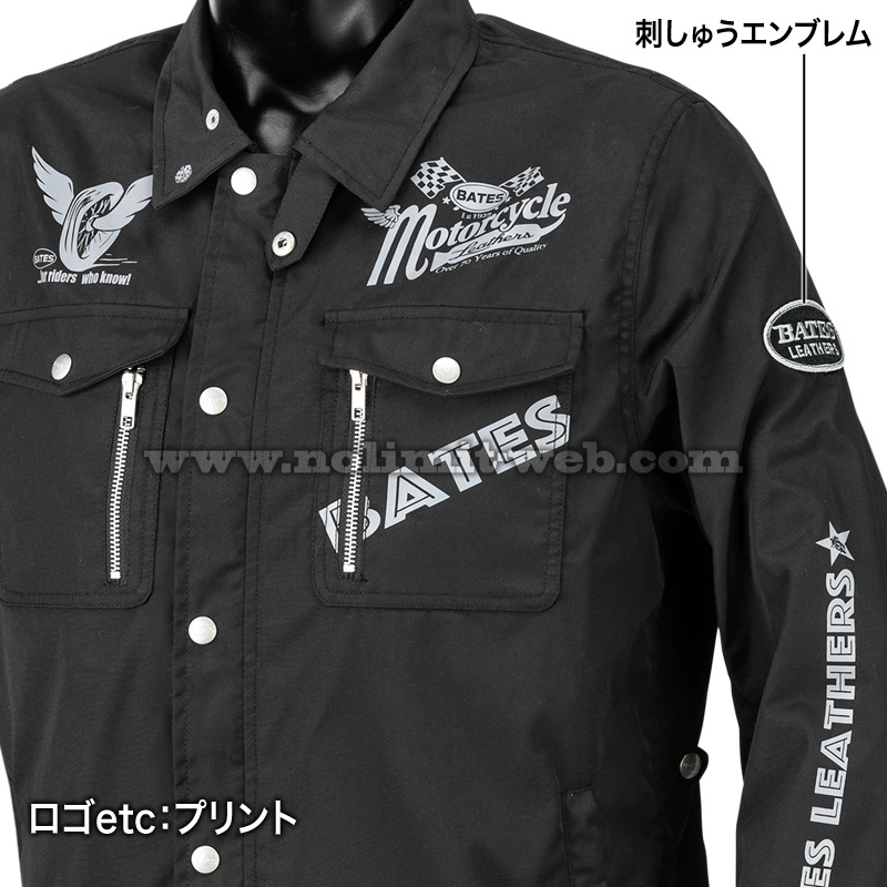 BJ-C2516VT-1st（ブラック/L）　ベイツ　コットンジャケット　サンプル