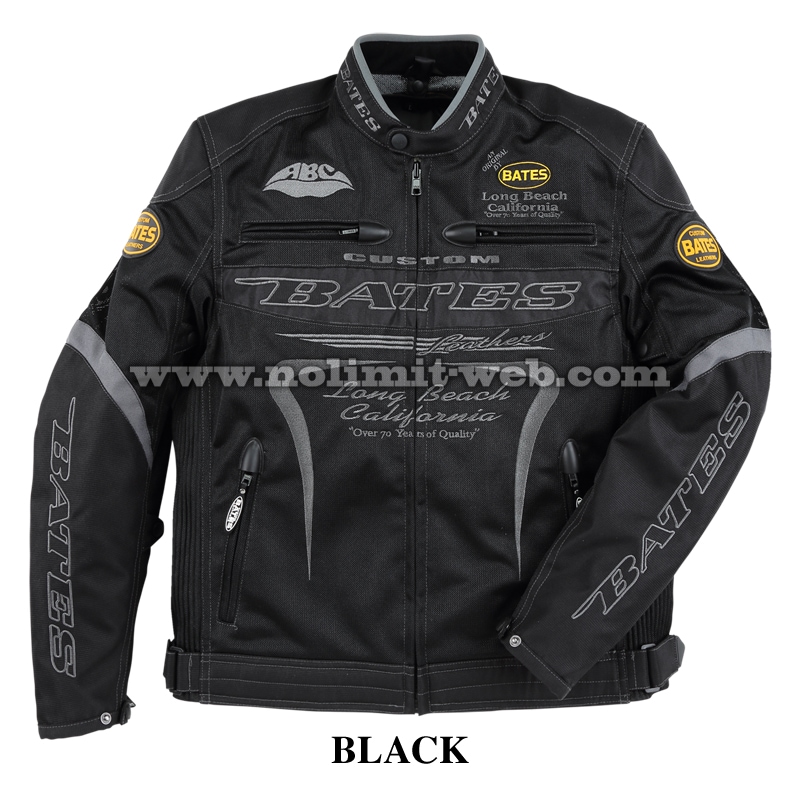 BATES バイクジャケット 秋冬用ジャケット　インナージャケット付き BATES ベイツ BJ-M2112T 2wayメッシュジャケット 防風インナー
