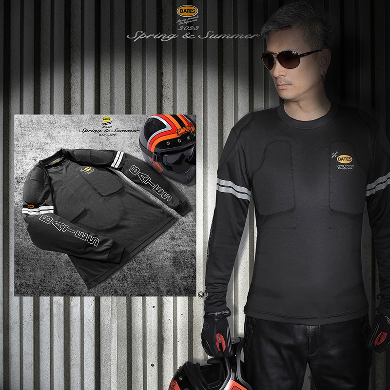 BAT-L57P　ベイツ　プロテクタークールテックシャツ