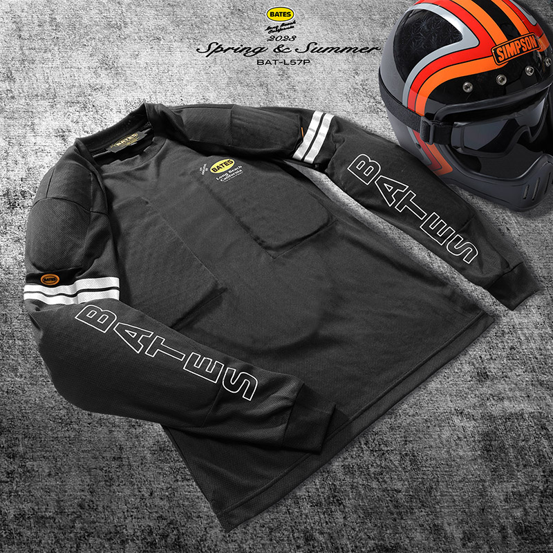 BAT-L57P　ベイツ　プロテクタークールテックシャツ