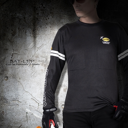 BAT-L57P ベイツ プロテクタークールテックシャツ | BATES Tシャツ