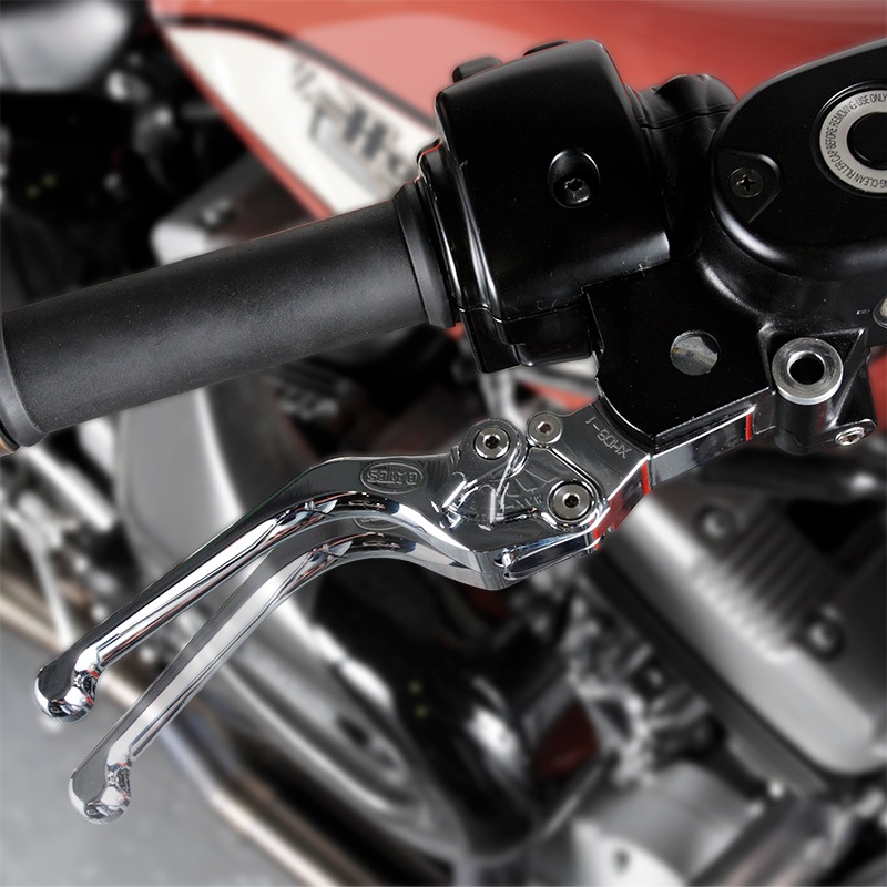 BP-HD201B（BK） 50%OFF  アルミ削り出し アジャスタブル ブレーキレバー（ブラック） スポーツスター用