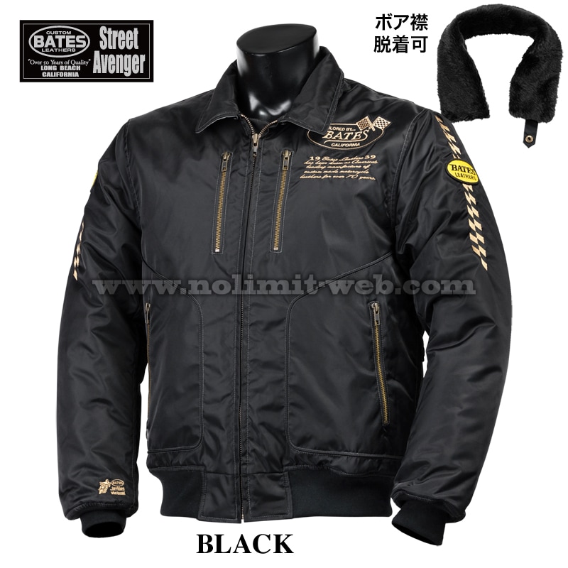 BATES ベイツ SA-N2454中綿入りナイロンジャケット BATES ベイツ SA-N2454 中綿入りナイロンジャケット バイク
