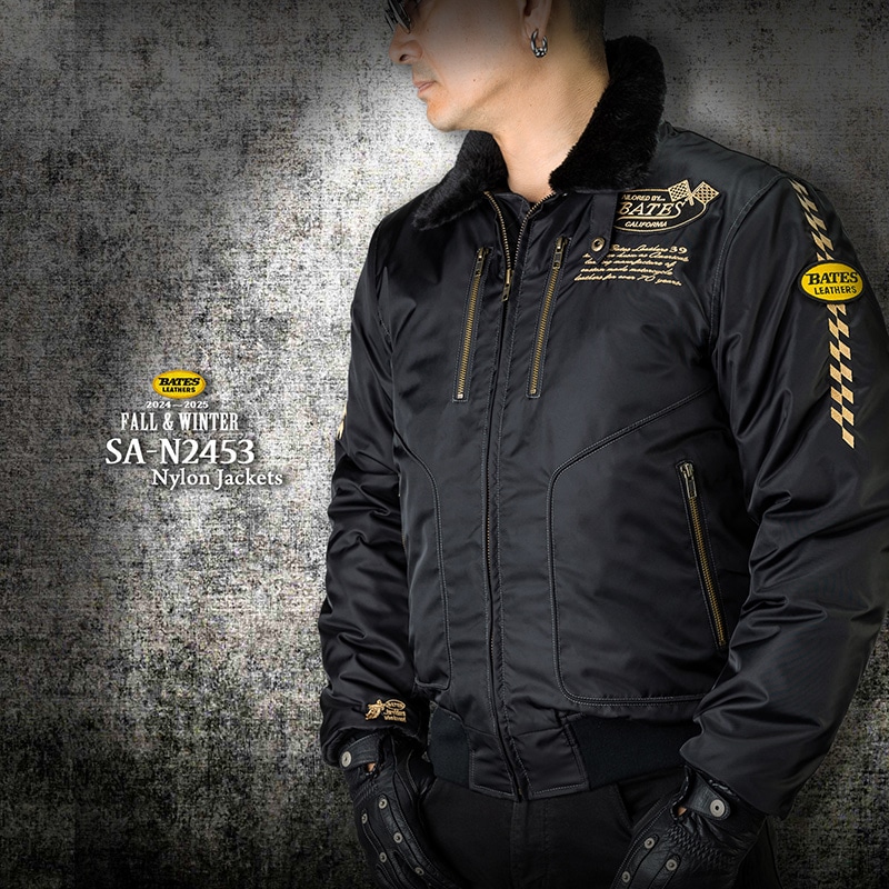BATES ベイツ SA-N2454中綿入りナイロンジャケット 楽天市場】ベイツ SA-N2455 中綿入りナイロンジャケット BATES