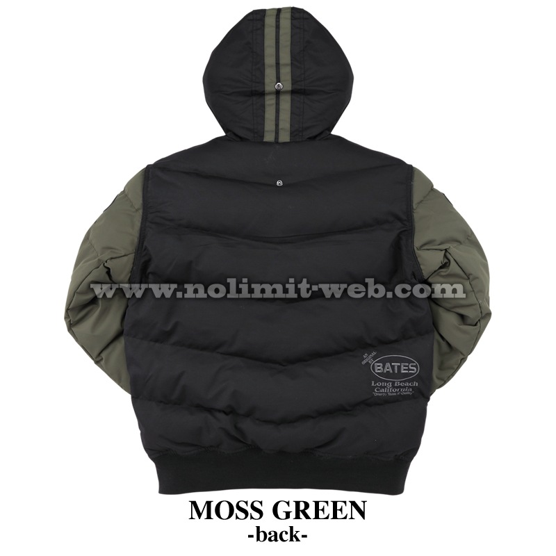 SA-N2257（サンド/Lサイズ）サンプルセール　ベイツ　中綿入りナイロンパーカジャケット