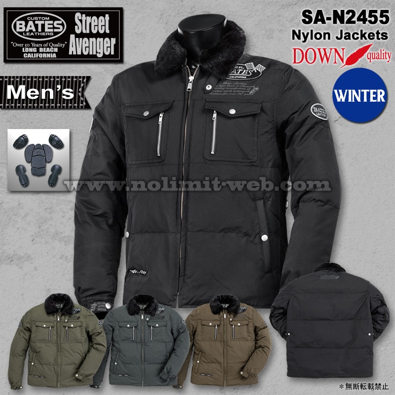 SA-N2455 ベイツ 中綿入りナイロンジャケット ※WEB特別プライス