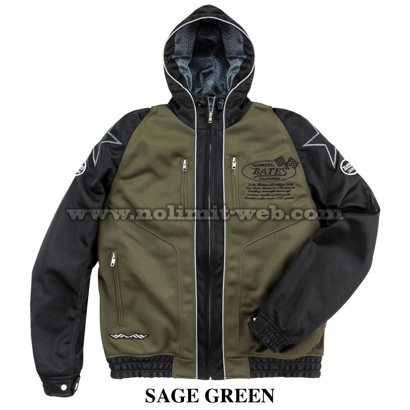 BJ-M2613P ベイツ メッシュパーカ 【3月入荷予定】※CAPプレゼント ※初回サイズ交換対象 