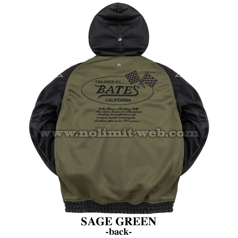 BJ-M2613P ベイツ メッシュパーカ 【3月入荷予定】※CAPプレゼント ※初回サイズ交換対象 