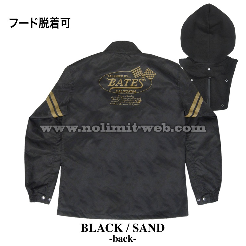 BJ-19LTD 期間限定20%OFF ベイツ　ライディングコーチジャケット（フード付）　ノーリミット限定