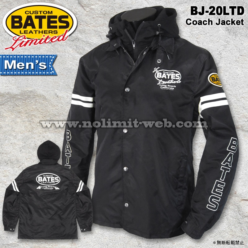 BJ-20LTD 期間限定20%OFF ベイツ ライディングコーチジャケット(フード付) ノーリミット限定