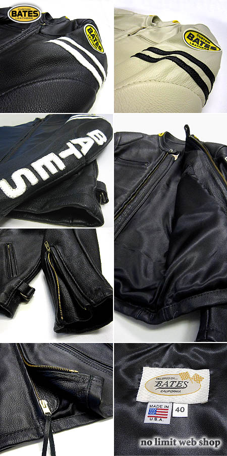 BAJ-US4TT　アウトレットセール　ベイツ　レザージャケット　アメリカ製