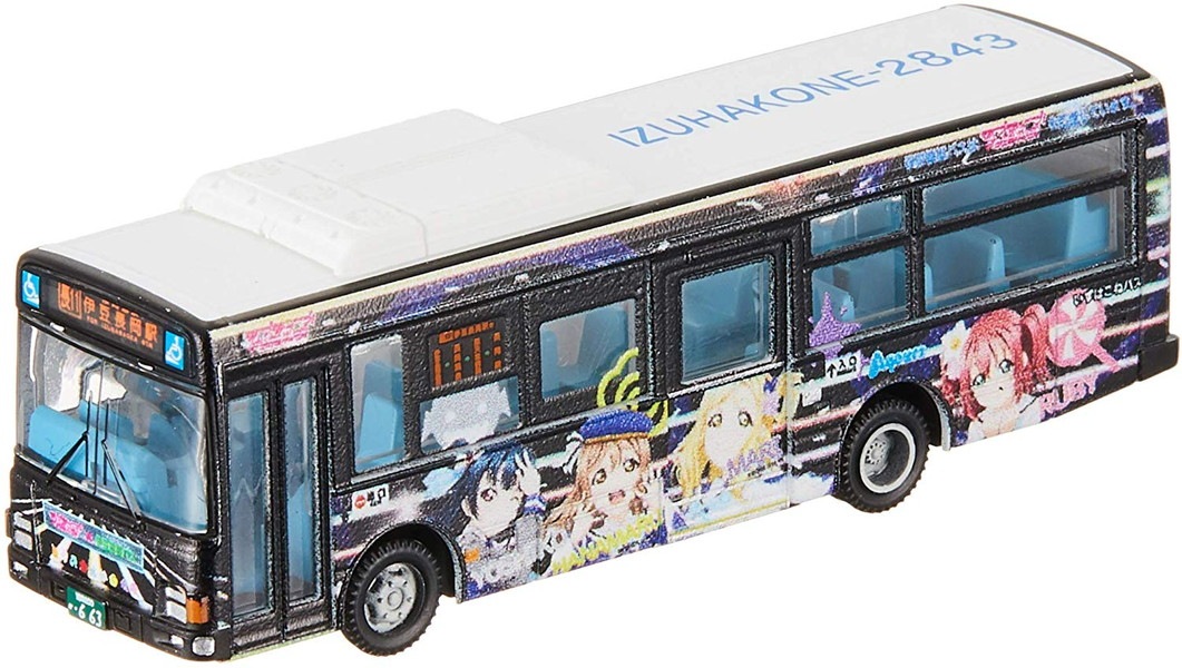 パッケージ汚れ有り】1/150 伊豆箱根バス ラブライブ!サンシャイン