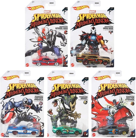 1/64 Hot Wheels エンターテイメント マーベル スパイダーマン