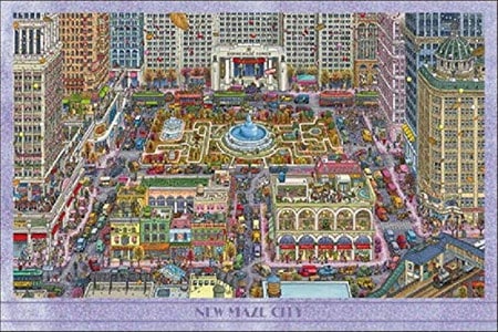 ジグソーパズル 迷路探偵ピエール ニュー・メイズ・シティ 1000ピース