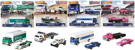 1/64 Hot Wheels チームトランスポート 4個アソート [FLF56-986J