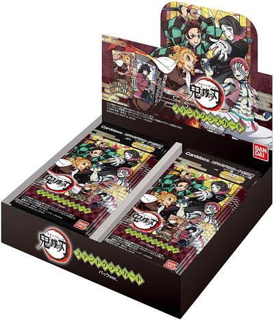 【未開封】 鬼滅の刃 ステンドグラスカード パックver. BOX 20パック BOX】バンダイ ステンドグラスカード 「鬼滅の刃」（20パック入り