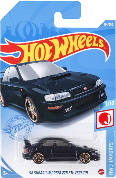 ホットウィール(Hot Wheels) ベーシックカー '98 スバル インプレッサ