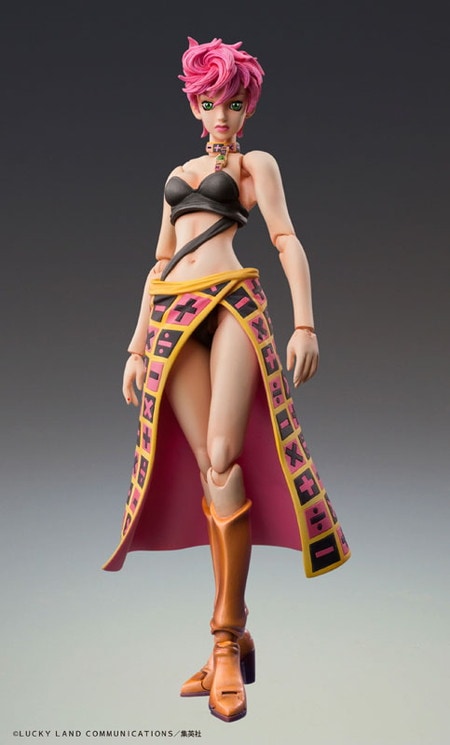 ジョジョの奇妙な冒険 第5部 黄金の風 オーデパルファム トリッシュ・ウナ 新品未開封】超像可動 トリッシュ・ウナ 「ジョジョの奇妙な冒険 第五