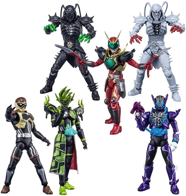 BOX】SHODO-O 仮面ライダー7 (10個入) 食玩 (仮面ライダーシリーズ