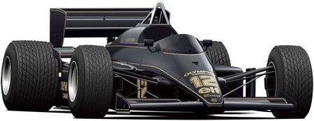 Team Lotus 97T Renault プラモデル 1985年ベルギーGP 1/20 GPシリーズ チーム ロータス 97T ルノー 1985年 ベルギー