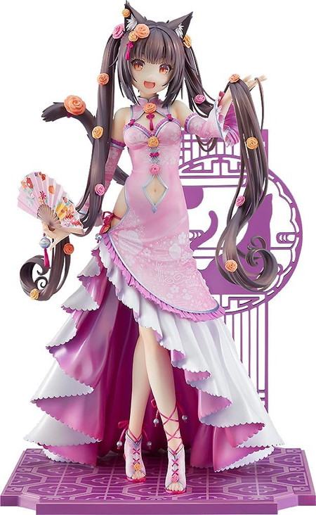 【新品】ねこパラ ショコラ 華ロリ 2022年10月予約】ショコラ 華ロリVer. 「ネコぱら」 1/7 ABS＆PVC製