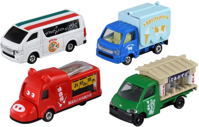 わくわく!トミカのたべもの屋さんセット 「トミカギフト」 |ジャンルで