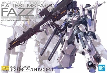 新品未開封】【送料込】1/100 MG FAZZ Ver.Ka 「ガンダム・センチネル