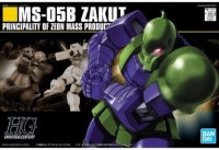 【2025年1月予約】【送料無料対象外】1/144 HGUC MS-05B ザクI(旧ザク)「機動戦士ガンダム」　ガンプラ.