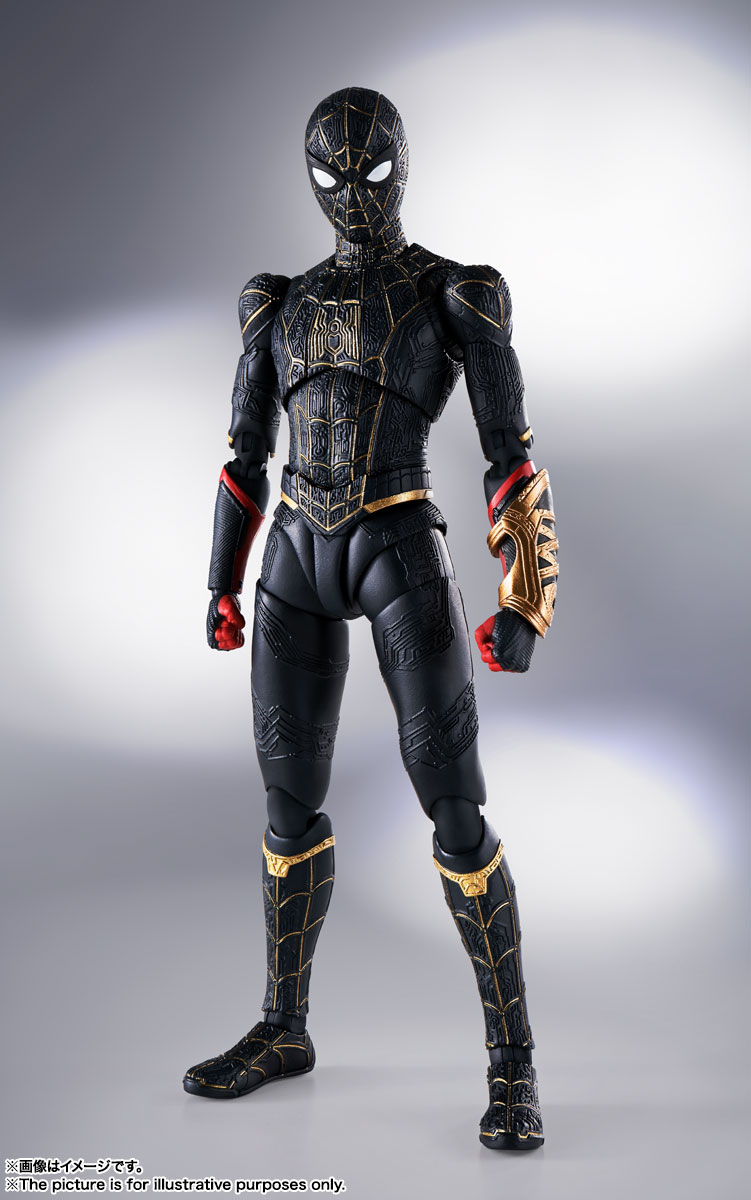 新品未開封】S.H.フィギュアーツ スパイダーマン［ブラック＆ゴールド 