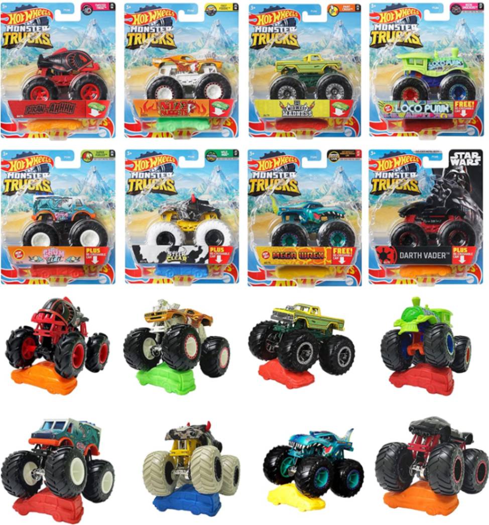 ホットウィール(Hot Wheels) HW モンスタートラック 1:64 アソート