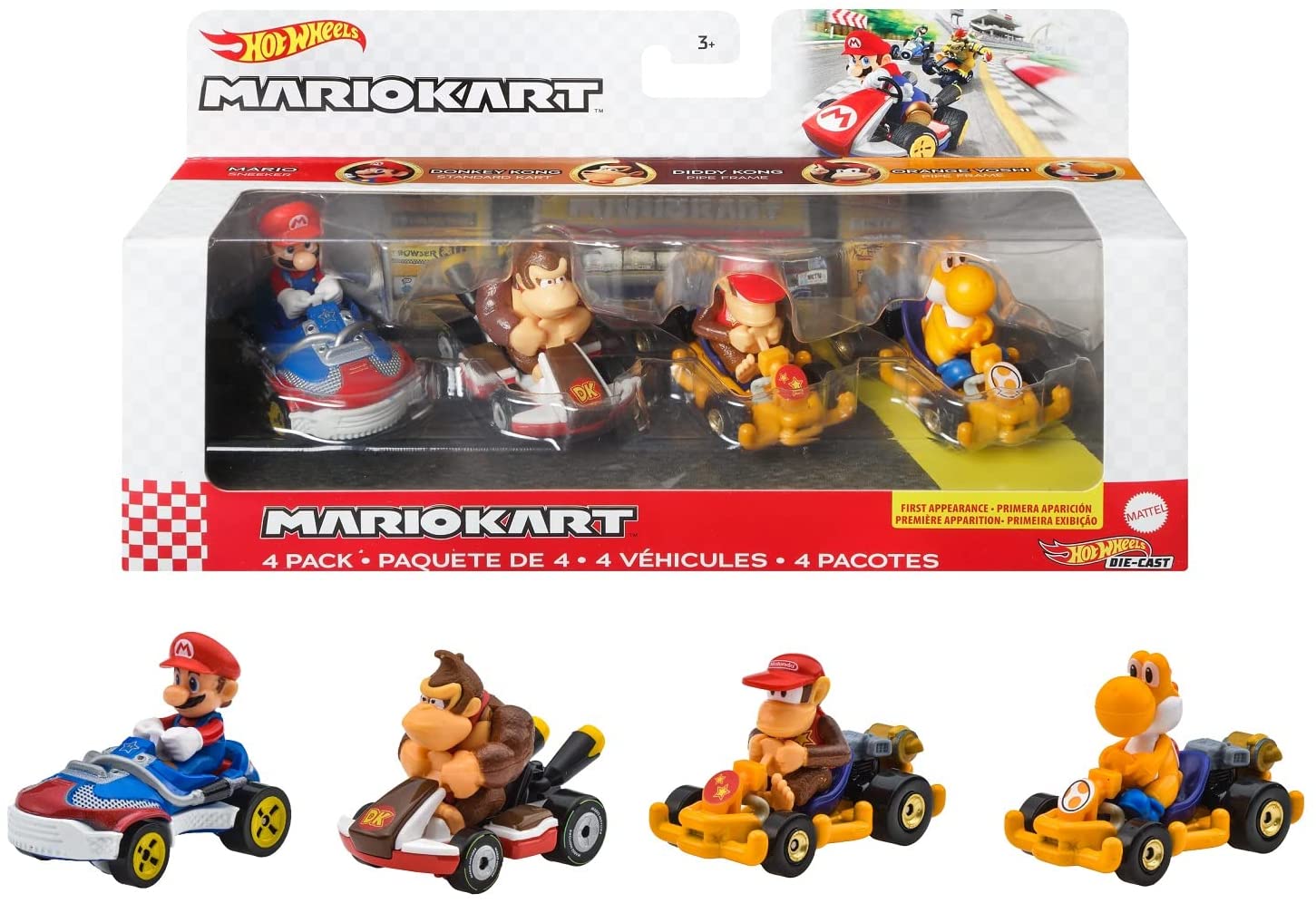 2022年2月発売 予約商品】ホットウィール(Hot Wheels) マリオカート 4