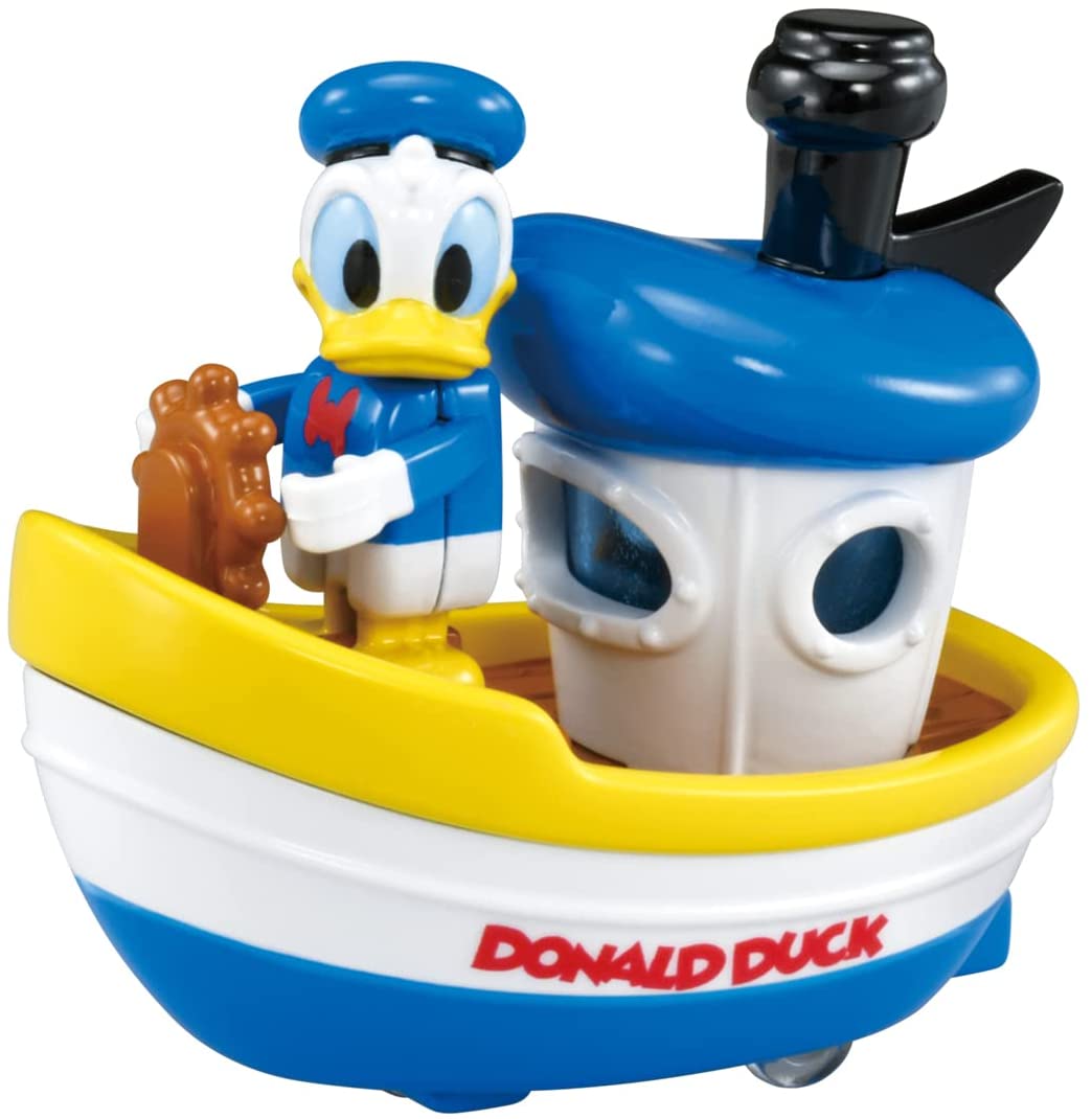 RD-04 ドナルドダック & スチームボート「ドリームトミカ ライドオン