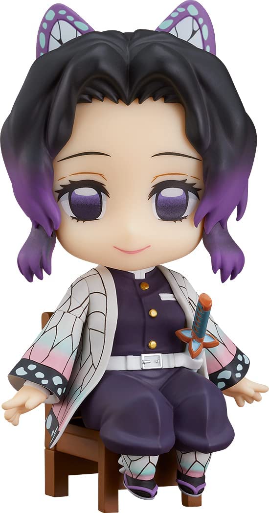新品未開封　鬼滅の刃　ねんどろいど　すわっちゃお　Swacchao！ 胡蝶しのぶ ちょこんと座った柱が可愛い！『鬼滅の刃』煉獄杏寿郎、冨岡義勇、胡蝶