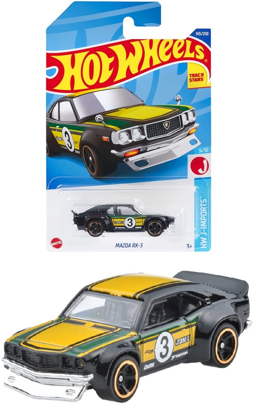 ホットウィール(Hot Wheels) ベーシックカー マツダ RX-3 (HHF23