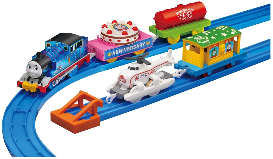 プラレール トーマス 30周年記念 キラキラトーマスとハロルドの