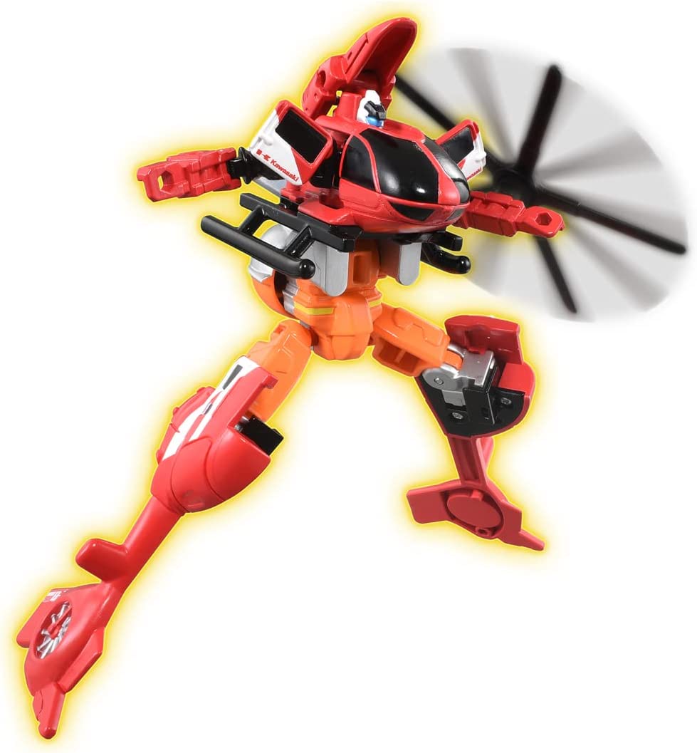 トミカ ジョブレイバー JB04 ファイヤブレイバー 川崎重工 BK117 D-3