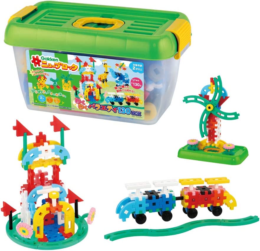 Gakkenニューブロック わくわくバラエティ130BOX |ジャンルで探す