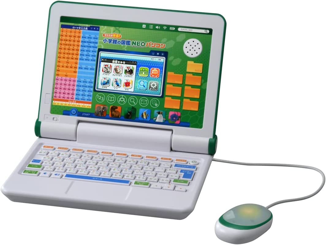 【未開封】 マウスが光る!小学館の図鑑NEO パソコン マウスが光る!小学館の図鑑NEO パソコン |ジャンルで探す,おもちゃ