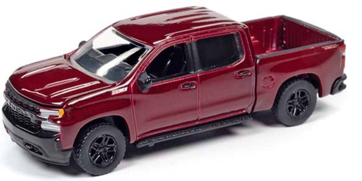 1/64ミニカー AUTO WORLD 1/64 2019 シェビー シルバラード (レッド